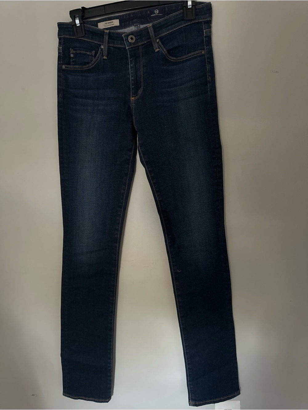 AG Adriano Goldschmied The Harper Essential Straight Jeans Dark Wash 26R